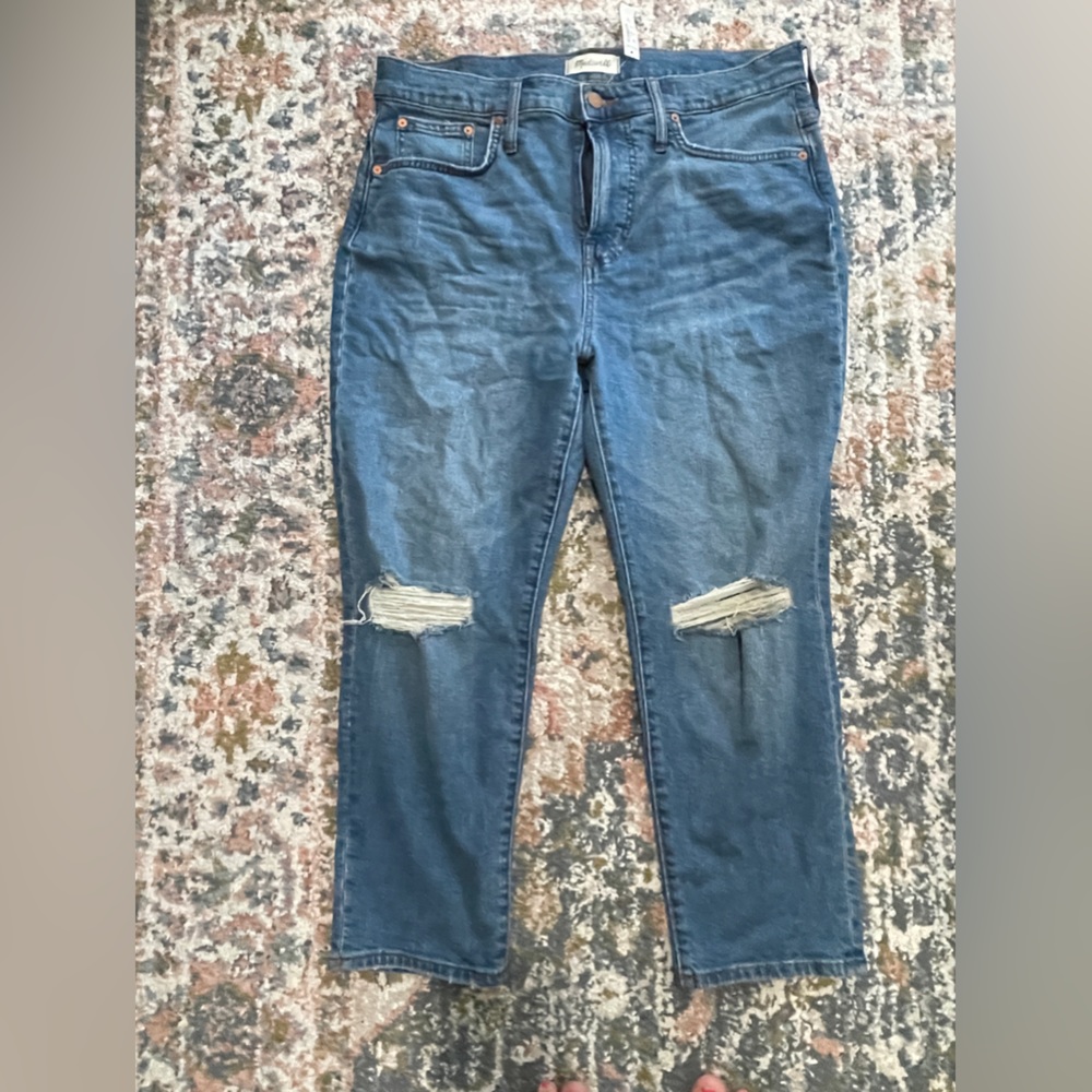 Madewell Perfect vintage crop jeans size 32P